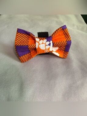 Clemson Pet Bowtie (small)
